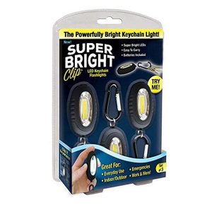 Szuperfényes LED kulcstartó lámpa és jelzőfény 3db