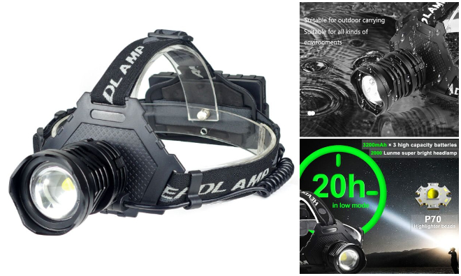 P70 fejlámpa 1000 lumenes