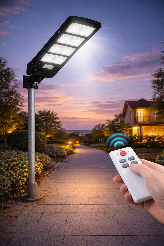 Hayami napelemes LED utcai lámpa 3500W – KL25-298