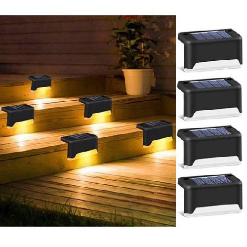 Napelemes LED lépcsővilágítás – 4 db-os szett2
